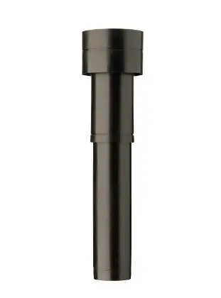 Ubbink 0702748 Ubbink Ventub WTW geisoleerde ventilatiedakdoorvoer 166/150 mm - zwart