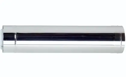 Ubbink 0702877 Ubbink Rolux concentrisch PP/Inox verlengbuis (lengte 500 mm) 80/125 mm