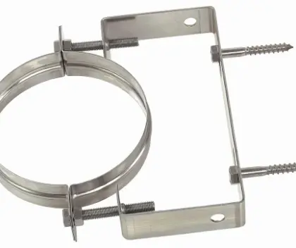 Ubbink 0702889 Ubbink Rolux concentrisch PP/Inox beugel 80/125 mm