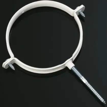 Ubbink 0703127 Ubbink Rolux concentrisch beugel 80/125 mm - wit - met pen