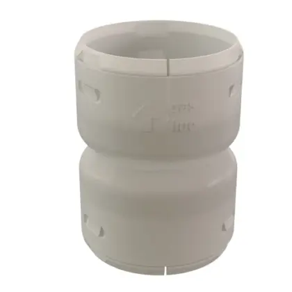 Ubbink 0716022 Ubbink Rolux PP koppelstuk flex/flex 60 mm - zwart