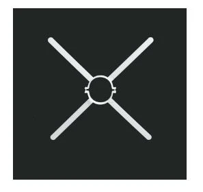 Ubbink Rolux PP afstandshouder flexibel 80 mm (doos 6 stuks) - prijs per doos 0716083