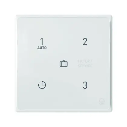Ubfilux Vigor RF CO²-sensor met 5-standen schakelaar met 230V connectie 0888374