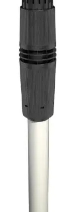 Ubbink 5184250 Ubbink Sekurit concentrisch PP/PP dakdoorvoer 60/100 mm (lengte 1570mm)