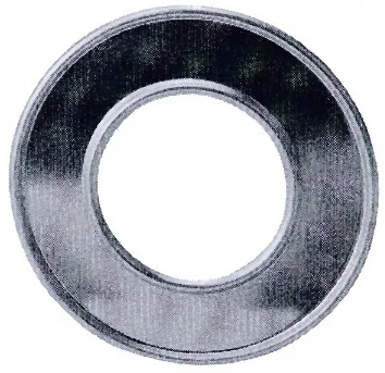 Ubbink Afdekrozet rookgas/luchttoevoerbuis Ubbink rond Ø100mm aluminium 0371346