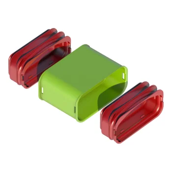 Ubbink Air Excellent KIT koppelstuk flexibel 60 x 130 mm ubbink (ex 188156) 0188575