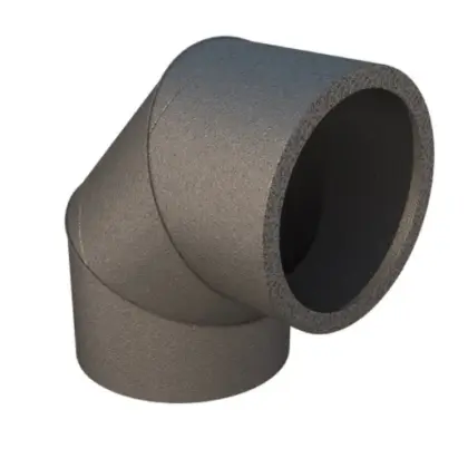 Ubbink Bocht rond luchtkanaal Ubbink Aerfoam 160mm 90° kunststof 0188225