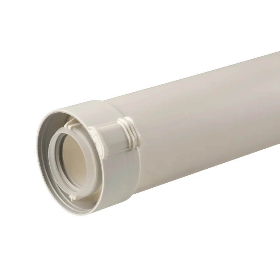 Ubbink Concentrische rookgasbuis Ubbink Sekurit kunststof/kunststof 80/125mm 500mm wit 0229531