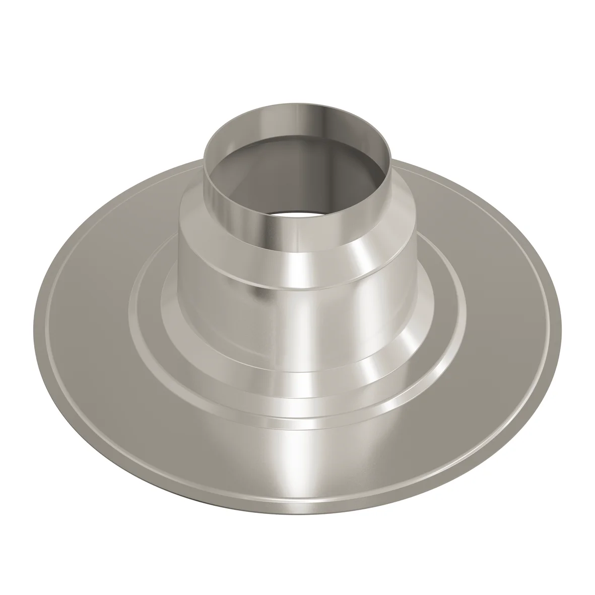 Ubbink Dakdoorvoerplaat Ubbink Ø135mm geschikt voor platdak 0146233