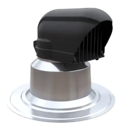 Ubbink Kabel- Leidingdakdoorvoer plat dak 120 geïsoleerd ubbink (ex 770209) (ex 121234) 0770221