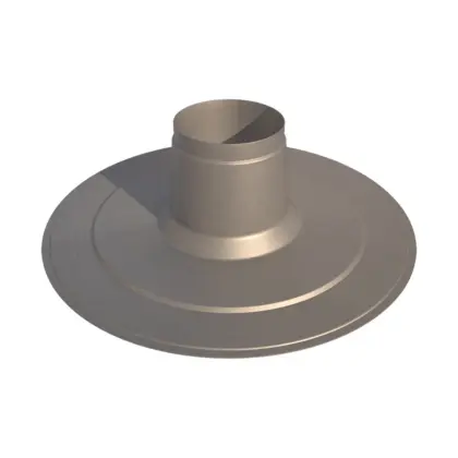 Ubbink Plakplaat alu rolux 135mm ubbink 0703942