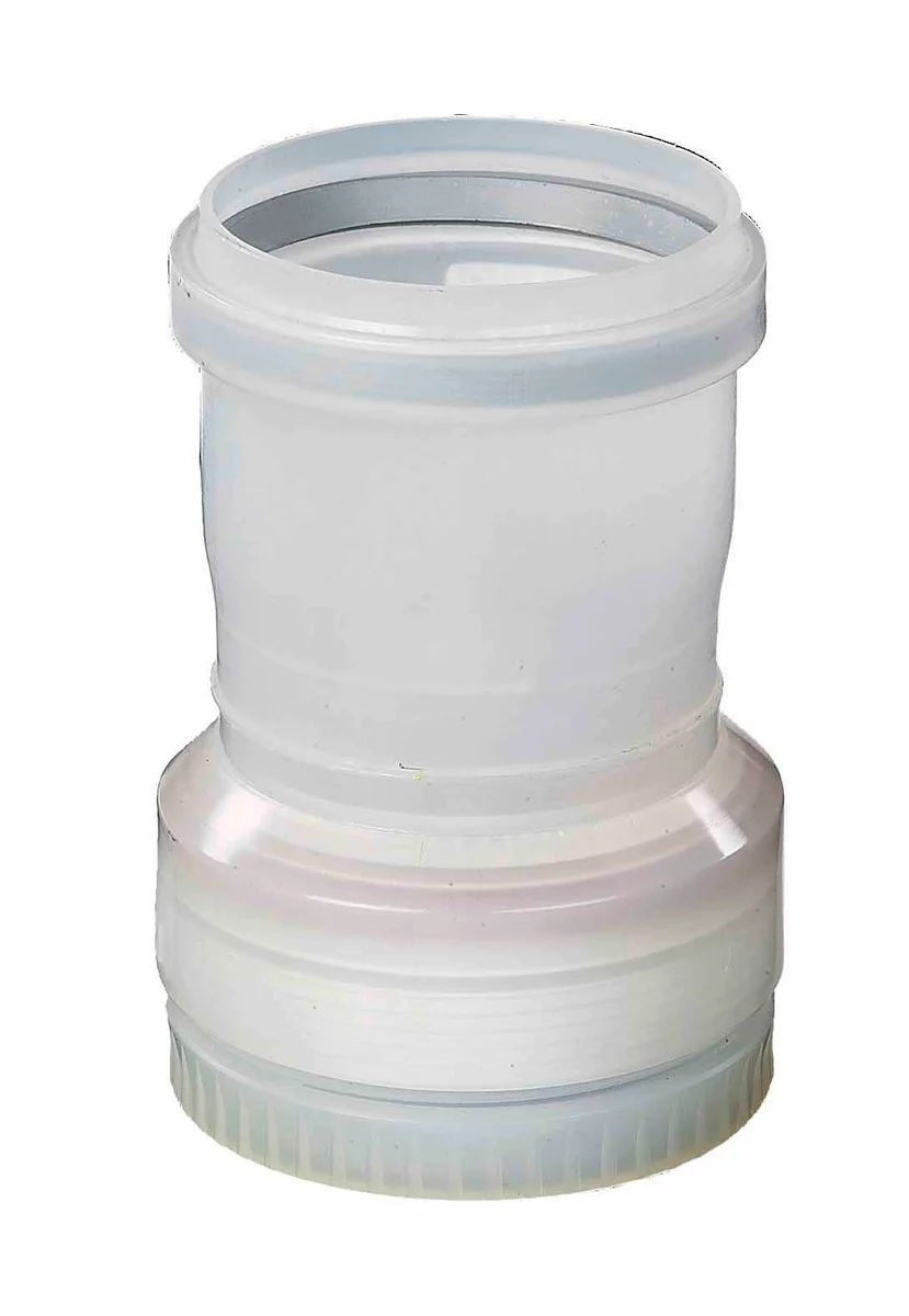 Ubbink Rookgasketeladapter Ubbink Rolux 4G kunststof flexibel/flexibel 80mm - 110mm 0717135