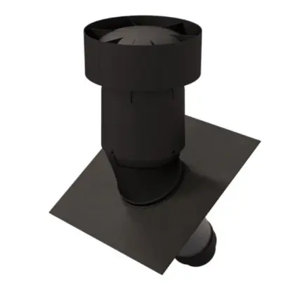 Ubbink Ventilatie dakdoorvoer Ubbink Ventus 160mm geïsoleerd 945mm 160/150 0169887