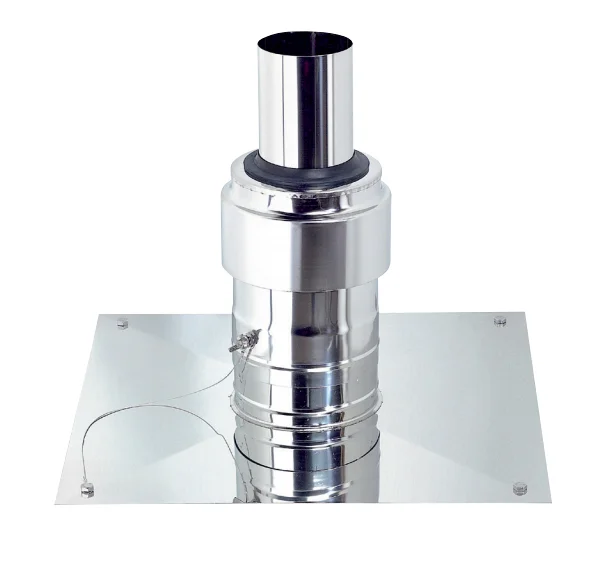 Ubbink Schoorsteenopstand 80 inox voor buis ubbink 0120438