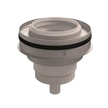 Ubbink Rookgasketeladapter Ubbink CLV concentrisch / concentrisch 0121047