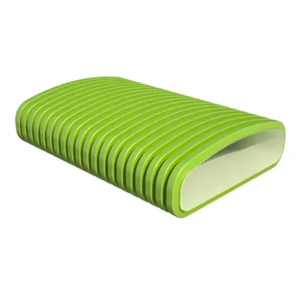 Ubbink Ovaal luchtkanaal Ubbink Air Excellent 50x140mm kunststof 45 Flex 0121077
