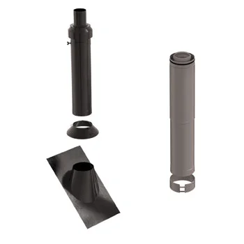 Ubbink Concentrisch CLV systeem Ubbink 110/160mm kunststof/inox 0121091