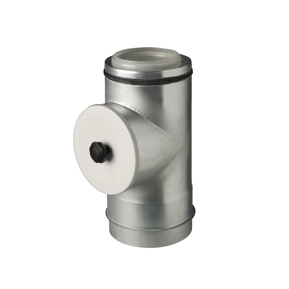 Ubbink Concentrische rookgashulpstuk Ubbink CLV inox kunststof 0121120