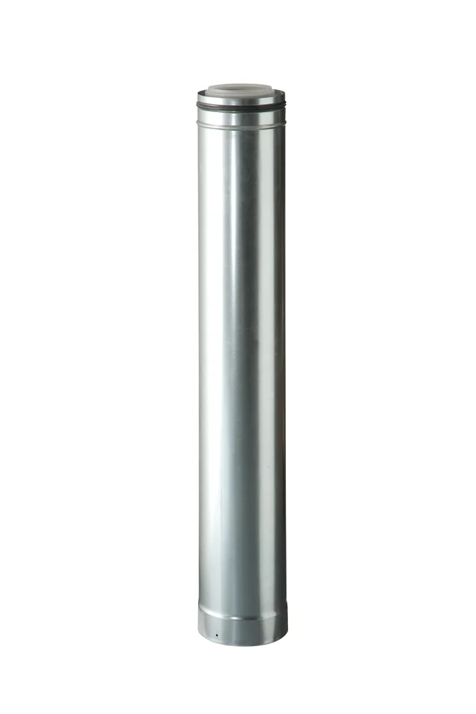 Ubbink Concentrische rookgasbuis Ubbink CLV kunststof/galva L1000mm 0121123