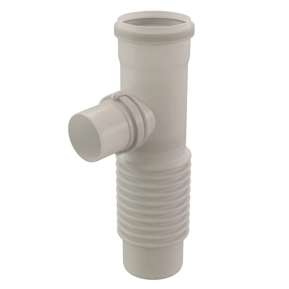 Ubbink PP etage T-stuk 110-1x ubbink (ex 120301) 0121131