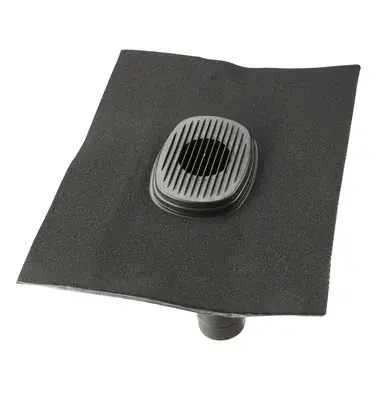 Ubbink Dakdoorvoerpan Ubbink Ø110mm zwart kunststof UB-R1-110 0130012