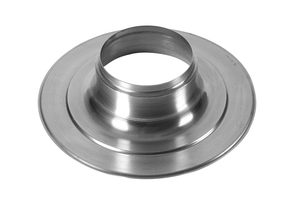 Ubbink Dakdoorvoerplaat Ubbink Waterdicht bouwen Ø180mm geschikt voor platdak aluminium rond Ubigas/Ventub 0146177