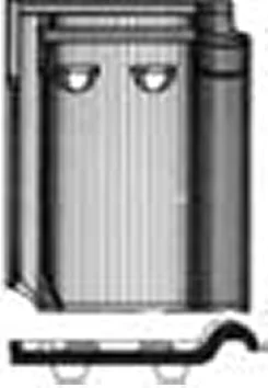 Ubbink Dakdoorvoerplaat Ubbink Ø125mm rechthoekig 25-45° EST 0177940