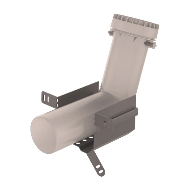 Ubbink Enkelwandige rookgasbocht Ubbink 70° staal 0184447