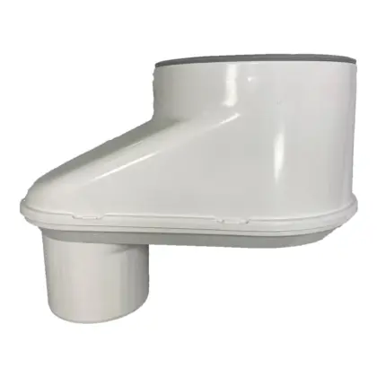 Ubbink Rookgasketeladapter Ubbink Rolux 4G HRtop kunststof/aluminium parallel / concentrisch 80/125mm - 80/80mm 0187584