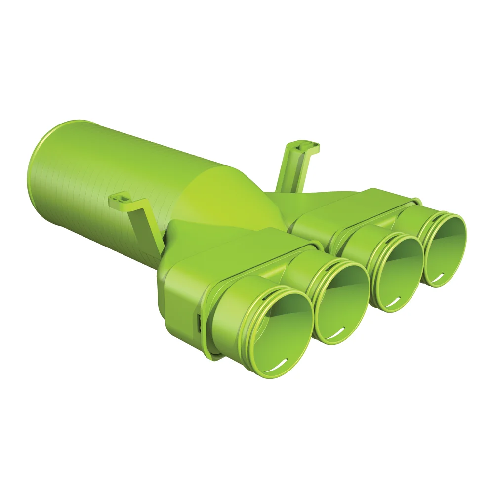 Ubbink Ventielcollector Ubbink Air Excellent 4xØ63mm rond 23 Flex 0188176