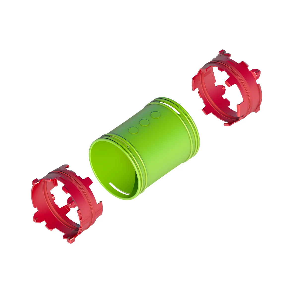 Ubbink Verbindingsmof rond luchtkanaal Ubbink Air Excellent 23 click-seal 0188984
