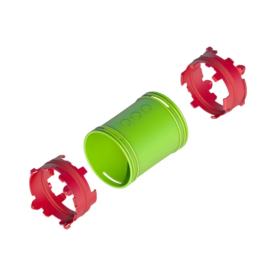 Ubbink Verbindingsmof rond luchtkanaal Ubbink Air Excellent Ø90mm 48 Flex 0189033