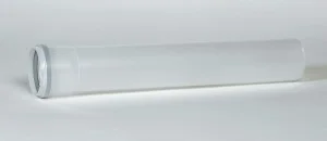 Ubbink Enkelwandige rookgasbuis Ubbink Rolux Ø60x1000mm PP met lipring PP120 0222704