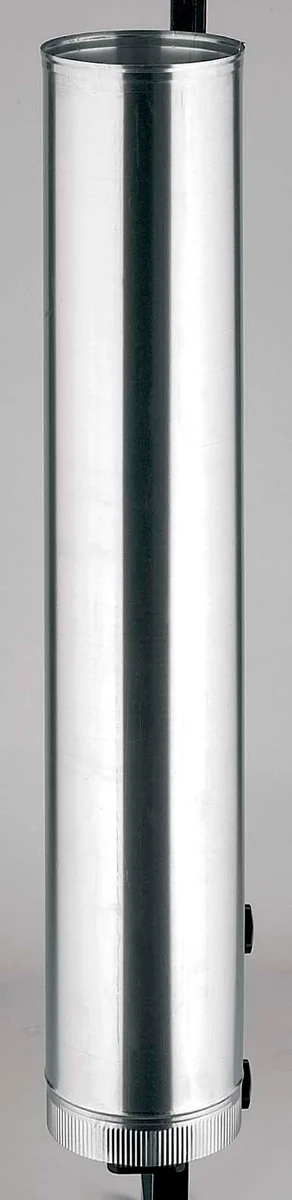 Ubbink Enkelwandige rookgasbuis Ubbink Ubigas Ø100x500mm aluminium 0371046