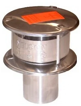 Ubbink Rookgasafvoerkap Ubbink enkelwandig 130 aluminium 0371382