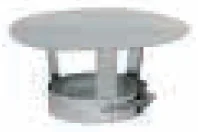 Ubbink Regenkap RVS voor flex 200mm ubbink (ex 371390) 0700534