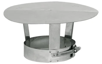 Ubbink Regenkap RVS vr flex. 125mm ubbink 0701049