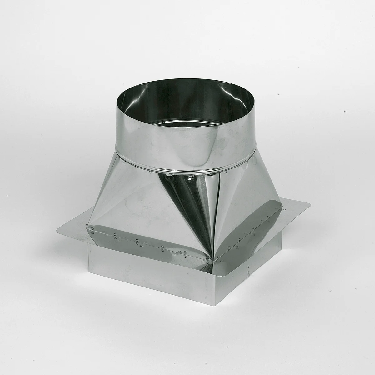 Ubbink Rookgasketeladapter Ubbink Ubitherm inox enkelwandig/enkelwandig 200mm - 250mm 0701064