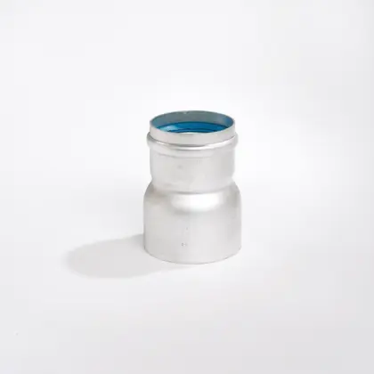 Ubbink Rookgasketeladapter Ubbink Rolux aluminium enkelwandig/enkelwandig 80mm - 100mm 0701194