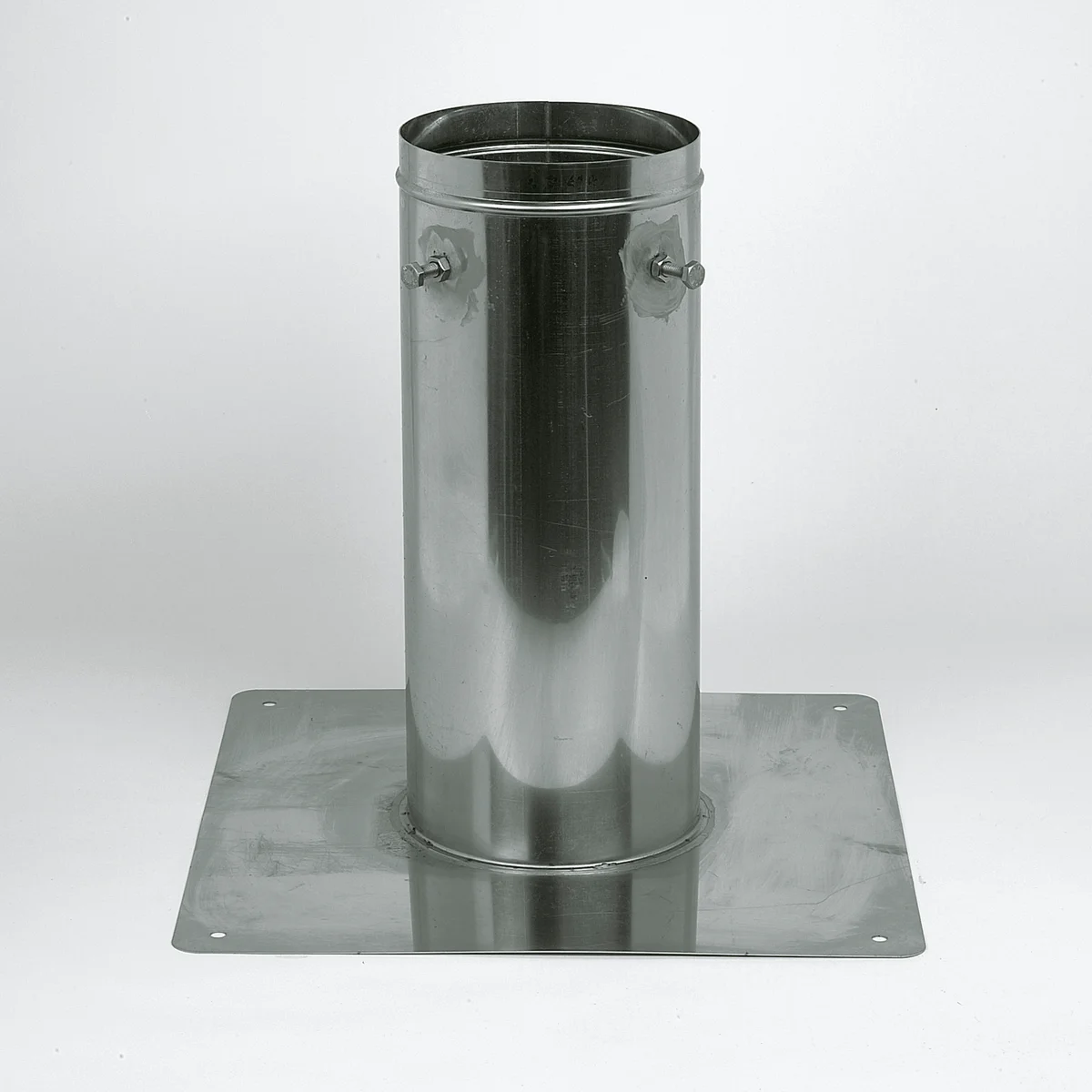Ubbink Dakdoorvoerplaat Ubbink Ubitherm Ø175mm inox vierkant 0701547