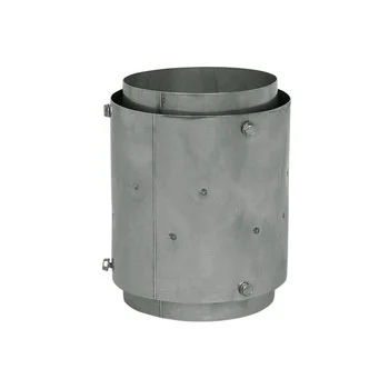 Ubbink Inox verbindingsstuk dubbel d250 U246 x I262 ubbink 0701780
