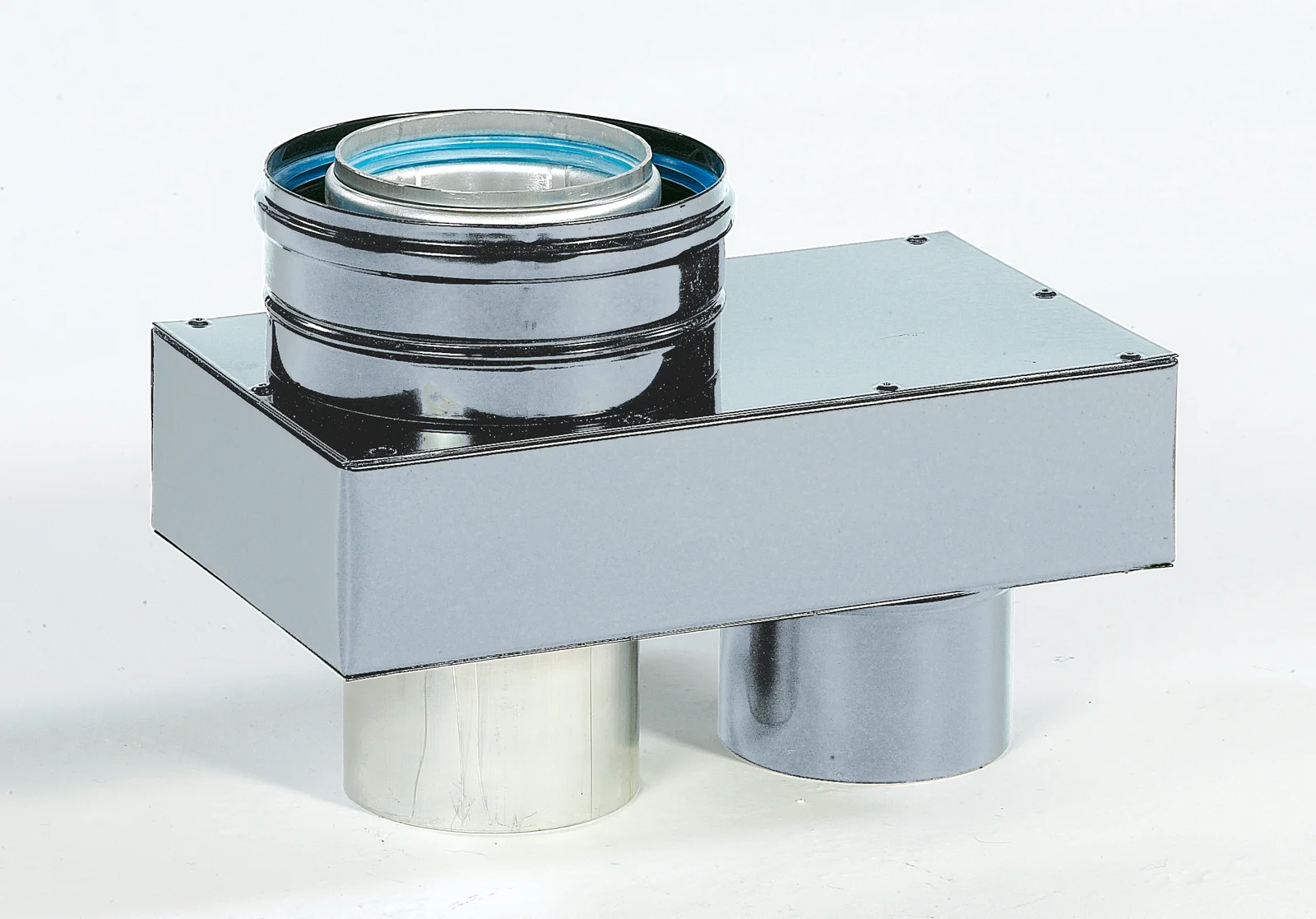 Ubbink Rookgasketeladapter Ubbink Rolux 4G inox/inox parallel / concentrisch 100/150mm - 100/100mm 0702862
