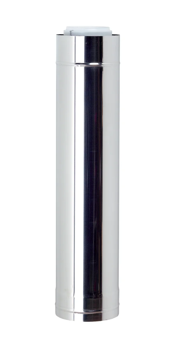 Ubbink Concentrische rookgasbuis Ubbink Rolux kunststof/inox 80/125mm L500mm 0702877