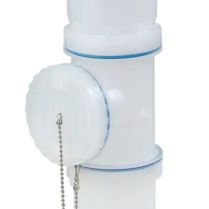 Ubbink Enkelwandig rookgas T-stuk Ubbink Rolux inox 0702977