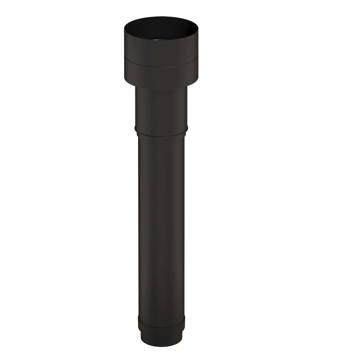 Ubbink Dakdoorvoer rond luchtkanaal Ubbink Ventub kunststof Ø125mm H1120mm dubbelwandig 0703829