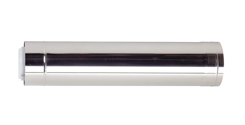 Ubbink Concentrische rookgasbuis Ubbink Rolux kunststof/inox 60/100mm L2000mm 0704612