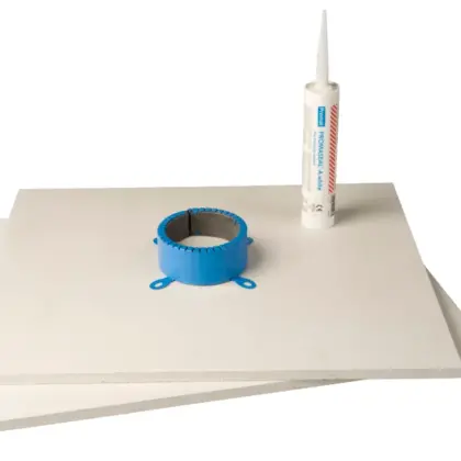 Ubbink Brandmanchet buis Ubbink Sekurit inox Ø125mm rond Ubiprotect 0718127