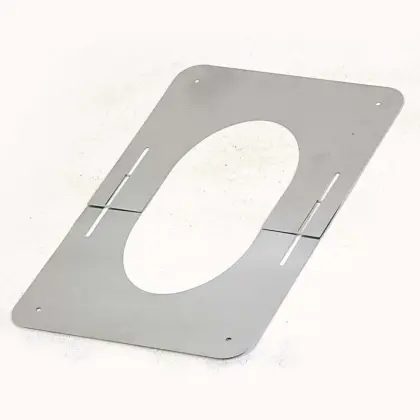 Ubbink Brandseperatieplaat galva plat dak 150mm ubbink 0757274