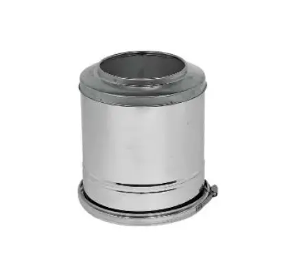 Ubbink Inox dubbelw. topsectie 250mm ubbink 0758620