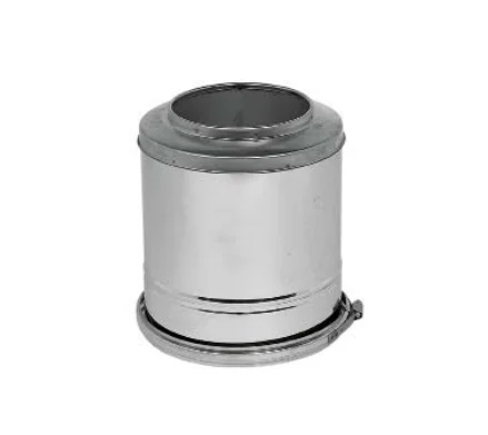 Ubbink Inox dubbelw. topsectie 250mm ubbink 0758620